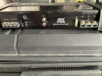 MTX Audio Terminator TN250/1 Mono Car Audio Amplifier 400 Watts Peak Power