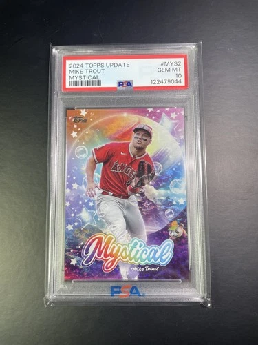 2024 Topps - Mystical Mike Trout #MYS-2 PSA 10