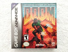Doom - Game Boy Advance GBA – CIB, Complete in Box, Tested, A+ Condition!