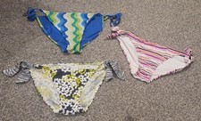 PAKIET SPODNI BIKINI - ROZMIAR 10 Tie Side