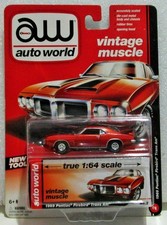 2013 Auto World 1/64 Vintage Muscle 1969 Pontiac Firebird Trans AM red