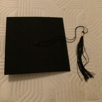 Abschlusskappe mit Quaste Bachelor Cap für Master Damen Herren Unisex