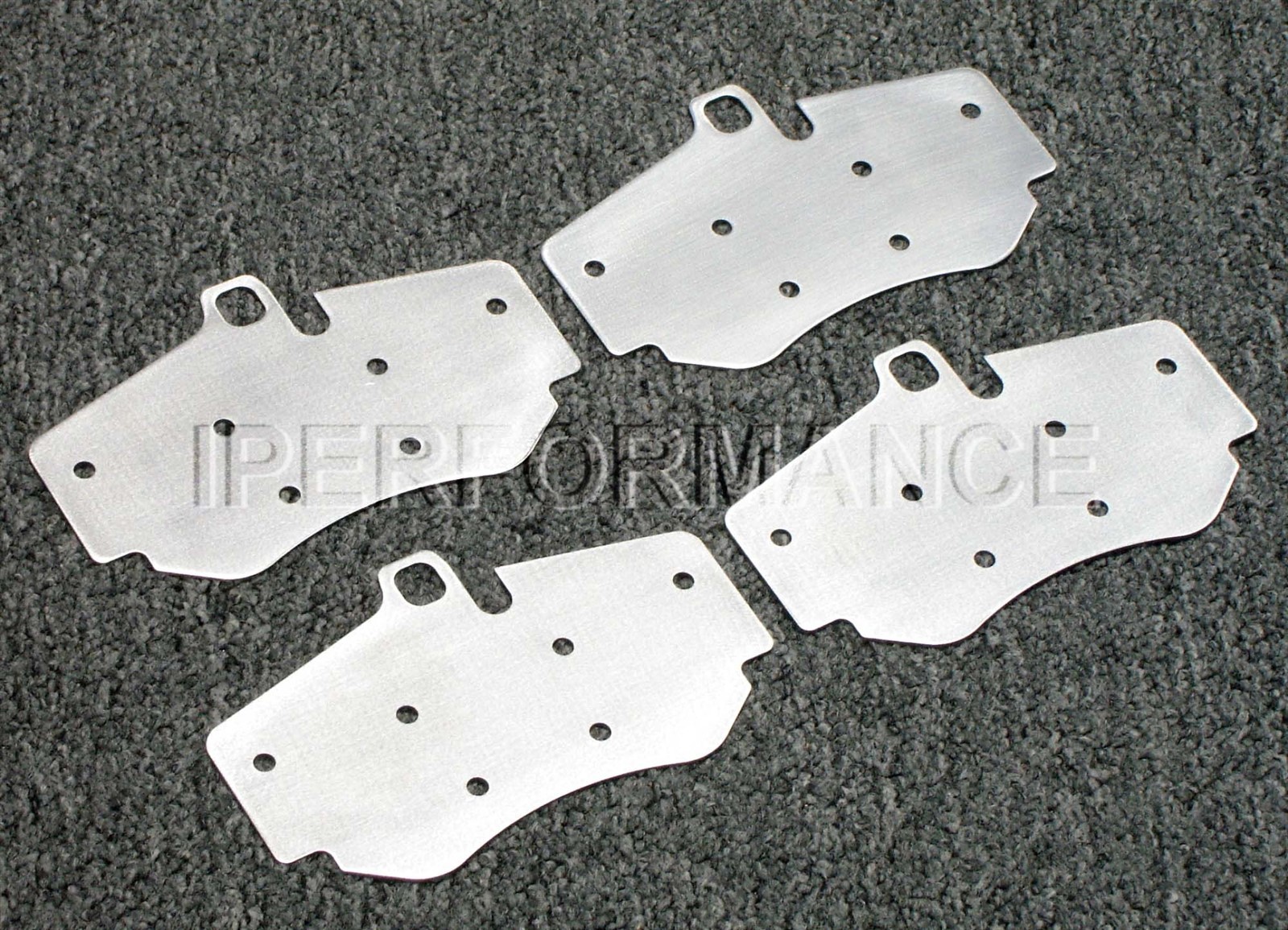 Titanium Brake Pad Shim Heat Shield Set for Lamborghini Gallardo 04-13; Cer Fr