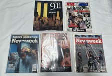 (5) Historical  9-11 WTC  Magazines / Publications Newsweek, Heroes, NY Post +