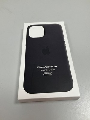 Apple iPhone 12 Pro Max Leder Case mit MagSafe - Schwarz - Neu !!!