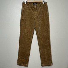 Polo Ralph Lauren Boys Brown Corduroy Pants Size 18 Preppy