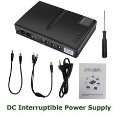   Without Battery  Mini DC UPS Uninterruptible Power Supply 18650 Replaceable