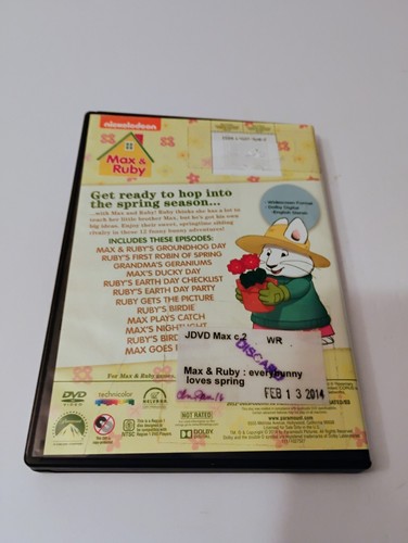 Max & Ruby: Everybunny Loves Spring (DVD) Ex Library Copy - Bild 3 von 3