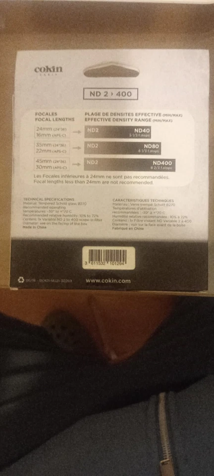 cokin nuances - neutral density filter - Image 2 of 2