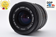  NEAR MINT w/cap  Canon New FD NFD 35-70mm f3.5-4.5 MF Zoom Lens From JAPAN