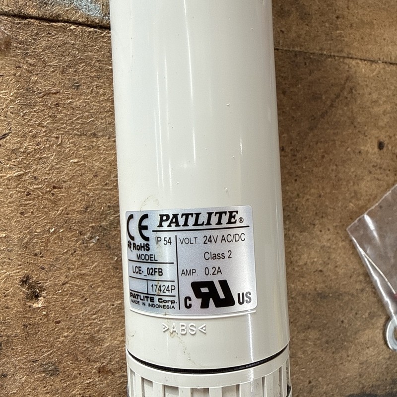 NEW PATLITE LCE-02FB STACKLIGHT 24V LCE02FB