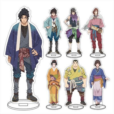 Hikuidori: Ushuu Boro Tobi-gumi Acrylic Stand Desktop Decor Anime Character 15CM