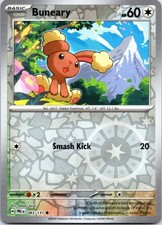 Buneary 083/131 Common Prismatic Evolutions Pokemon Reverse Holo NM