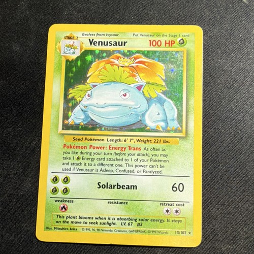 Venusaur — Base Set (Unlimited)