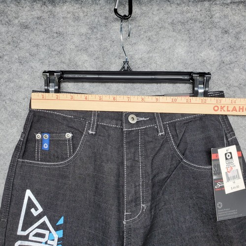 VTG South Pole Jeans Youth Boy's Size 12 Black Wash Dynamic Equipment - NWT - Picture 13 of 17