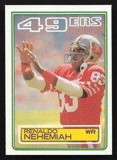 1983 Topps #171 Renaldo Nehemiah
