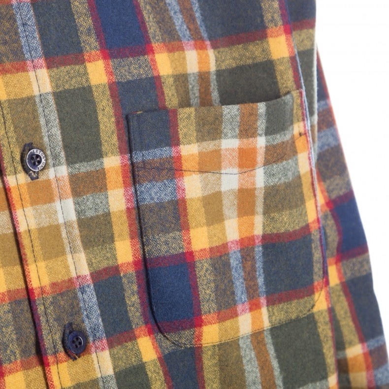 Men’s Large Pendleton Lodge Button Down Shirt Par… - image 7