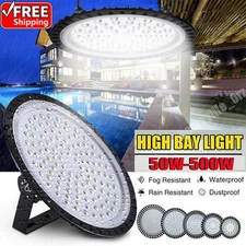 500W LED High Low Bay Light Lamp Warehouse Shop Shed Factory Garage Lamp Fixture