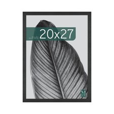 MCS Studio Gallery 20x27 Poster Frame Black Woodgrain Engineered Wood Vertical/H