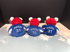 Mike Piazza salvino's Bammers Bears Plush Lot of 3 1999 July 4th MLB Baseball
