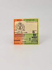 Ticket FA Cup Final 1981 Tottenham Hotspur v Manchester City