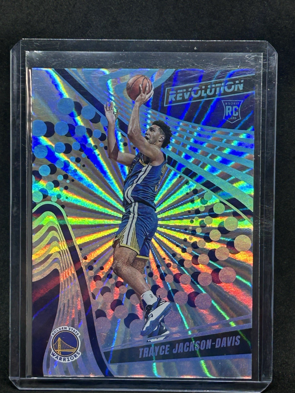 2023-24 PANINI REVOLUTION TRAYCE JACKSON-DAVIS #131 SUNBURST /75 RC A5