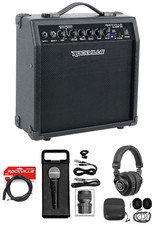 Rockville G-AMP 20w Guitar Amplifier Combo Amp Bluetooth/Delay Mic Headphones