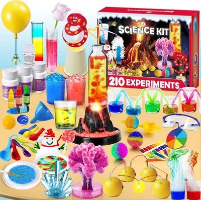 210 Experimente Kits Für Kinder, Jungen Mädchen Spielzeug Geburtstag Geschenke I - Bild 1 von 4