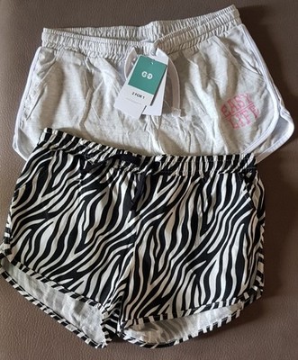 PAGE ONE Young  Mädchen Shorts kurze Hose Gr. 158 164 2 For 1 Neu 