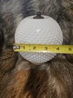 Vintage White Milk Glass Hobnail Lamp Shade Globe 3-1/4" Fitter Ceiling Fixture