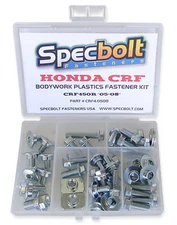 Honda CRF450R Full Body Plastics Bolt Kit "05-08" Fenders Seat Shrouds #CRF40508