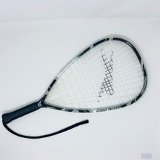 Slazenger Malice Racquetball Racquet With Cover Black Gray