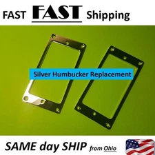 HUNBUCKER rebuild parts - CHROME bezel / ring - electric guitar part MOD