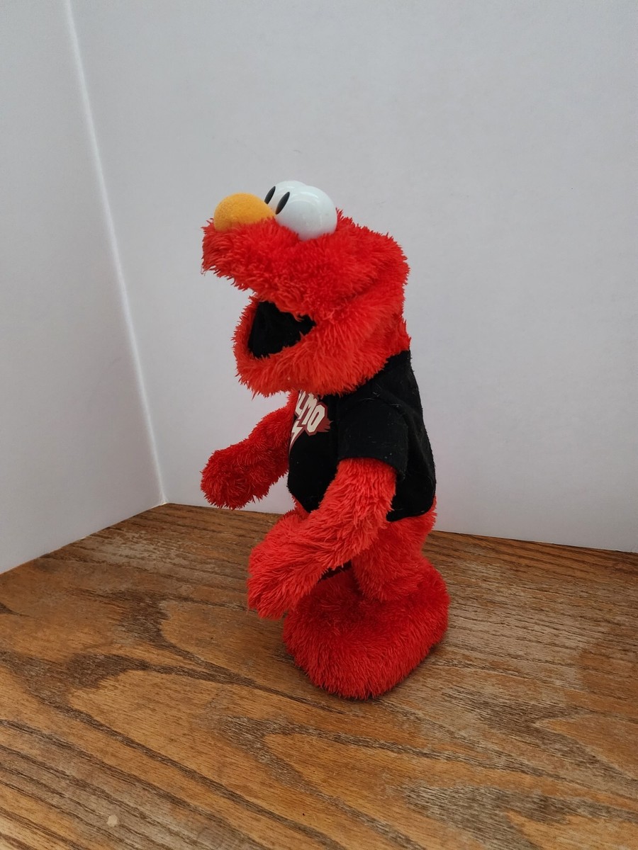 Let's Rock Elmo Animated Singing 14'' Plush Sesame Street