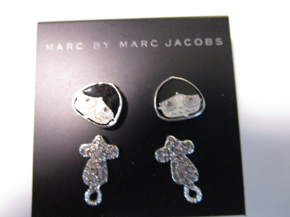 Marc by Marc Jacobs Earrings Miss Marc Mouse New W/Tag