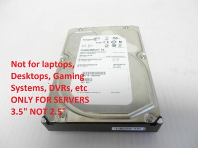 Seagate 2TB 7.2K SAS 3.5'' Storage Server Hard Drive ST2000NM0001 Fits Dell HP