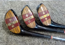 Vintage H and B PowerBilt Citation Woods Set  2 3 4 Woods