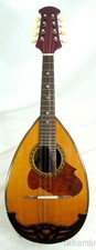 Japan Suzuki NO.226 bowlback solid Spruce top maple Mandolin,hard case,OJMN49