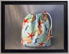 Gymnastics Leotard Grip Bags / Starfish n Sea Horses Gymnast Birthday Goody Bag