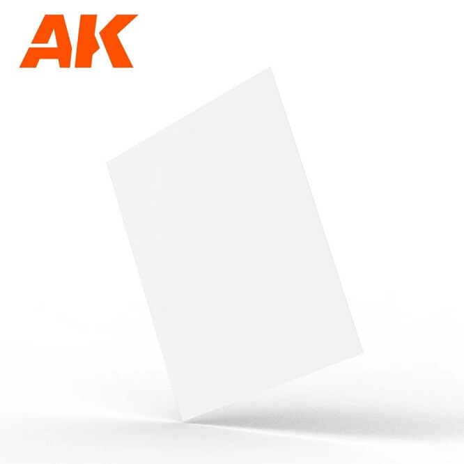 Ak Interactive AK6577 - 1.5mm Thickness x 245 x 195mm - Styrene Sheet