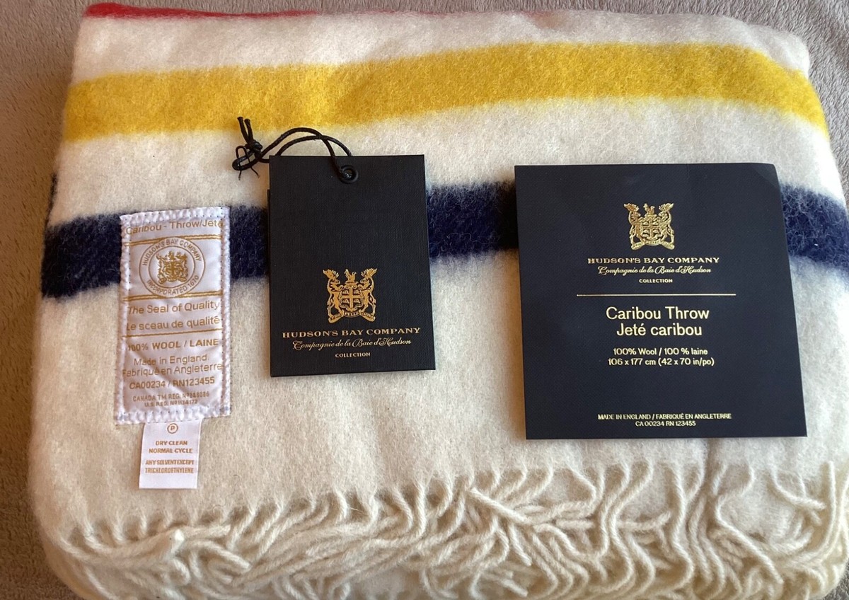 ジャパリ Caribou Wool Throw Hbc Caribou Throw Hudson Bay Company Collection
