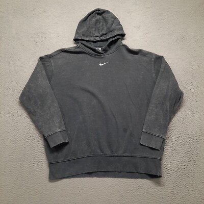 nike sportswear essential collection women's washed fleece hoodie