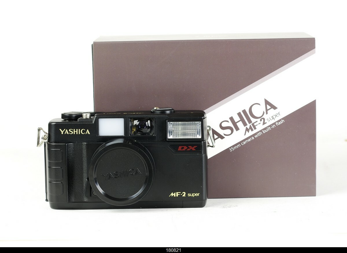 【完動品】Yashica MF-2 Super・フィルムカメラ・動作確認済み ヴィレヴァン、ヤシカブランドのフィルムカメラ「MF-2 Super
