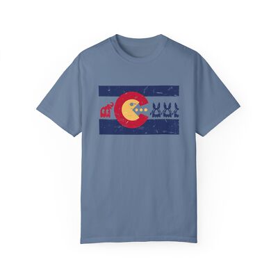 Colorado Republican Colorado Flag T-Shirt, Unisex Tee, Patriotic Apparel