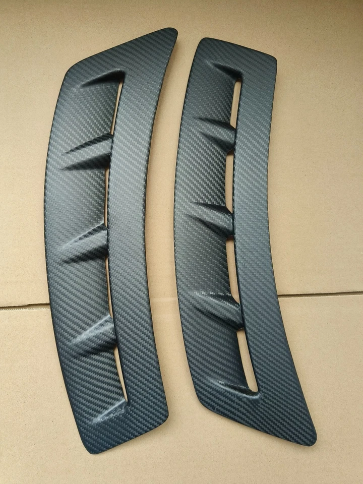 MATTE DRY CARBON FIBER SIDE FENDER AIR INTAKE COVER For INFINITI FX35 FX50 QX70 - Изображение 3 из 4