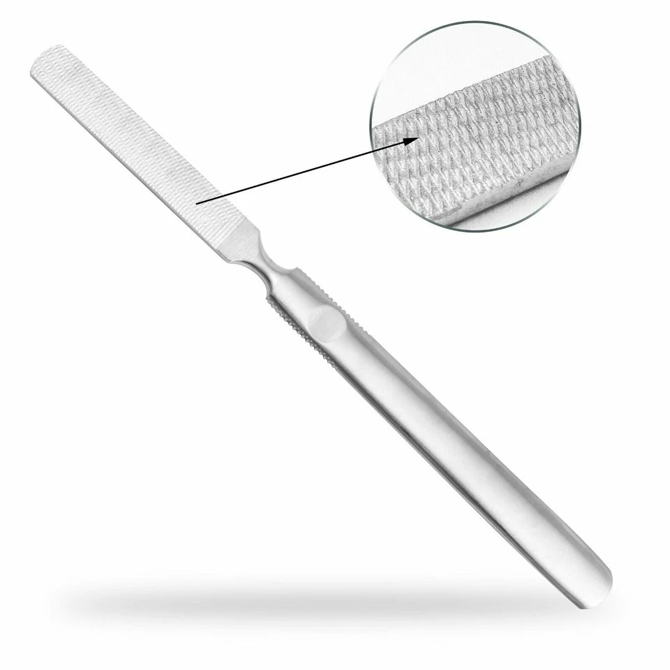 Foot File Feet Rasp Callus Remover Pedicure Hard Dead Skin Double Sided Tool - Image 3 of 3