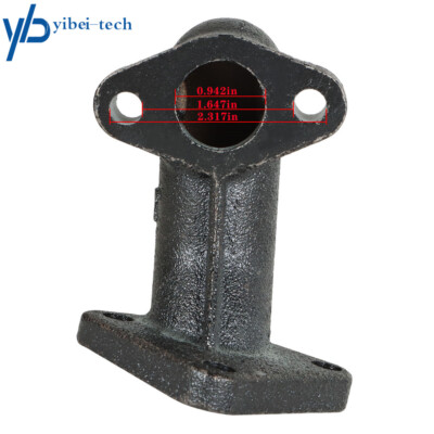 Marmitta Completa Con Collettore Per Motori Honda GX340 E GX390 – ALLROO, Nera