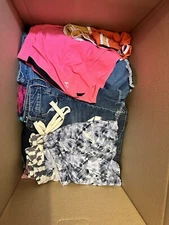 Huge Mixed Lot Brand Name Used Womens Clothes 50 PC Bulk Resale WHOLESALE EUC