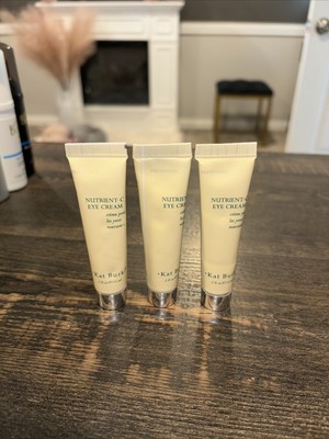3 Kat Burki Nutrient C Eye Cream - 0.5 Fl Oz Ea = 1.5 Oz Total - New - Free Ship