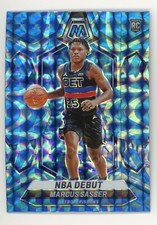 Marcus Sasser 2023-24 Panini Mosaic NBA Debut - Rookie - Blue Reactive Prizm